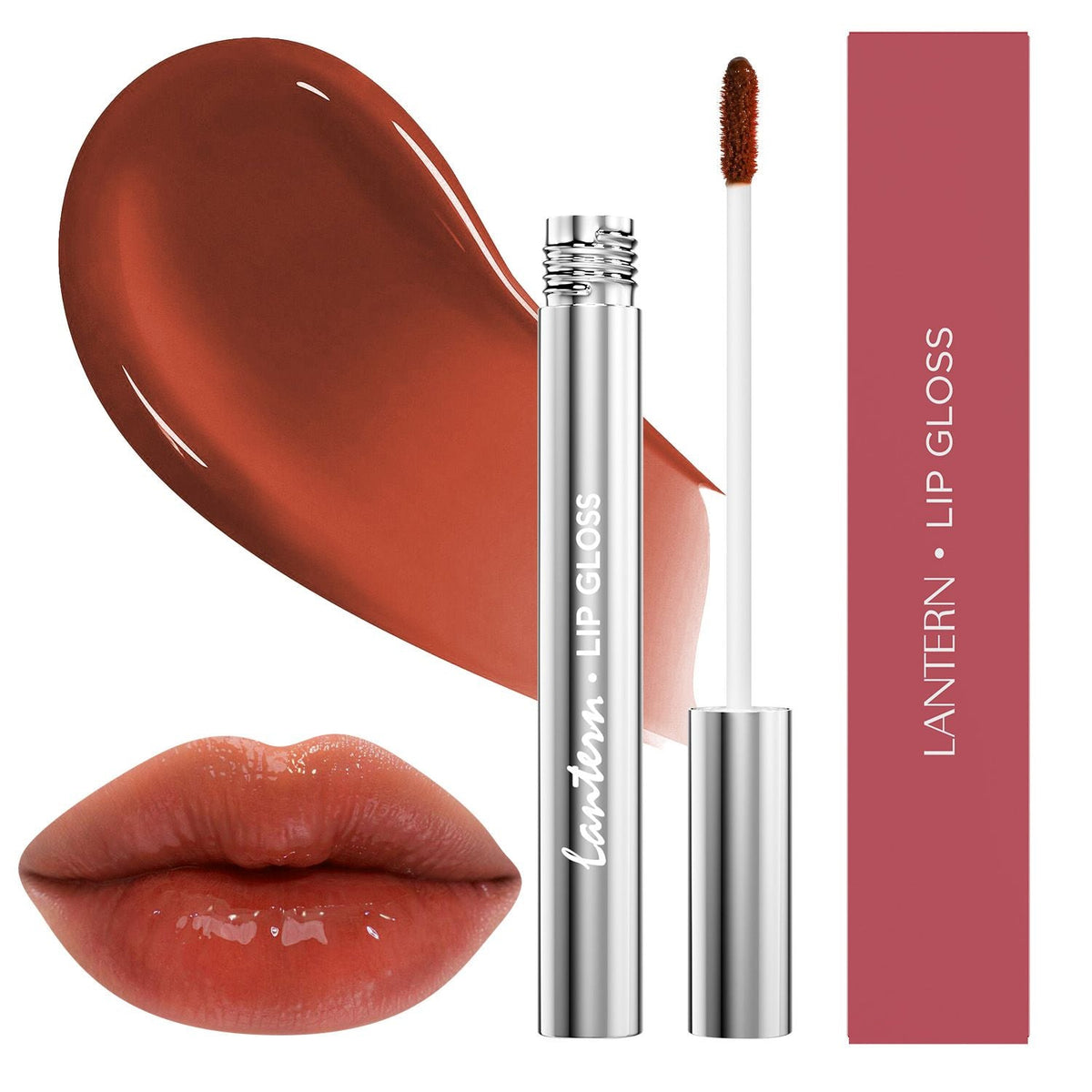Long-Lasting Hydrating Lip Gloss, Moisturizing Non-Sticky Lip Tint with Hyaluronic Acid for Plumping Finish-Long-Lasting Hydrating Lip Gloss, Moisturizing Non-Sticky Lip Tint with Hyaluronic Acid for Plumping Finish