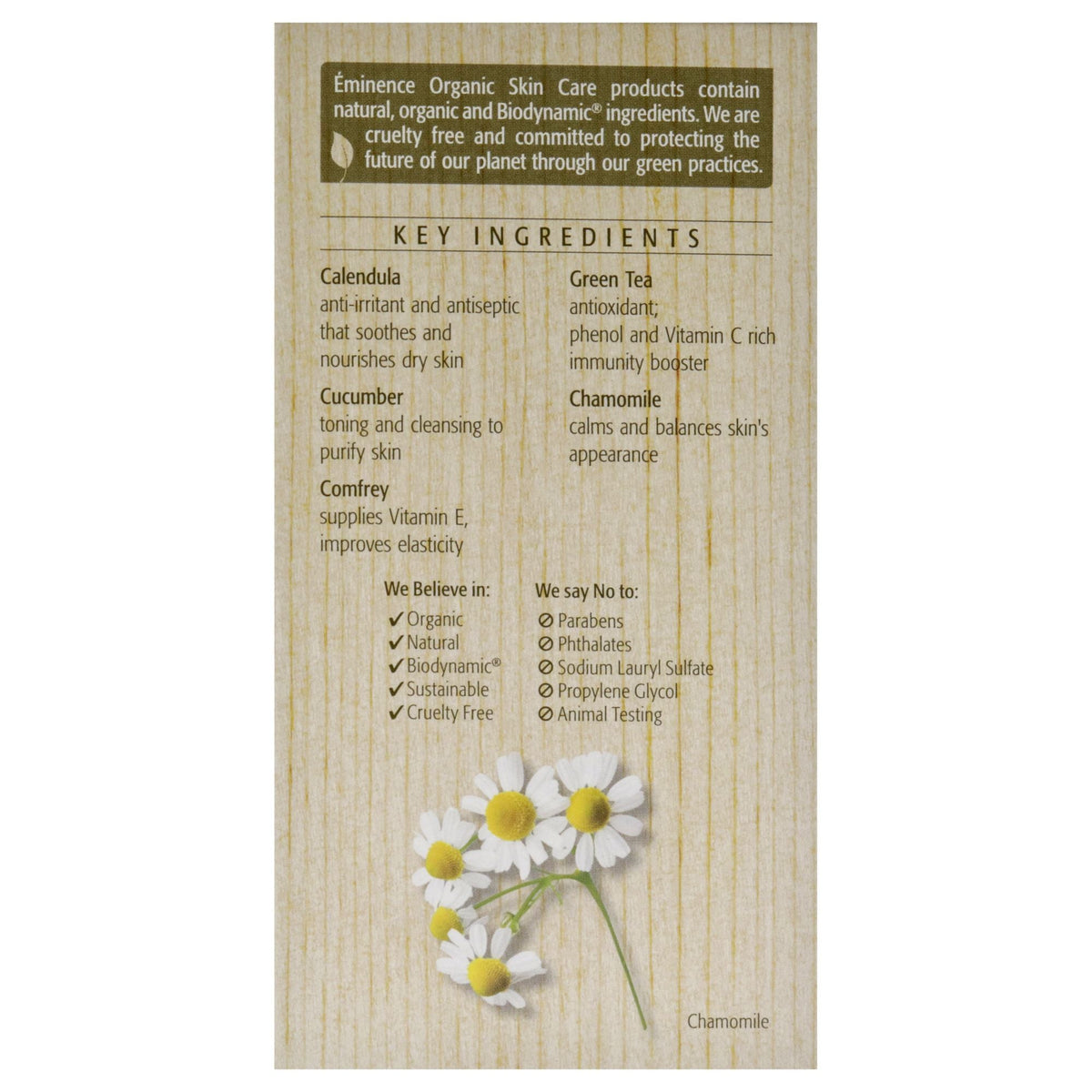 Herbal Eye Makeup Remover by Eminence for Unisex - 5.07 oz Makeup Remover-Herbal Eye Makeup Remover by Eminence for Unisex - 5.07 oz Makeup Remover