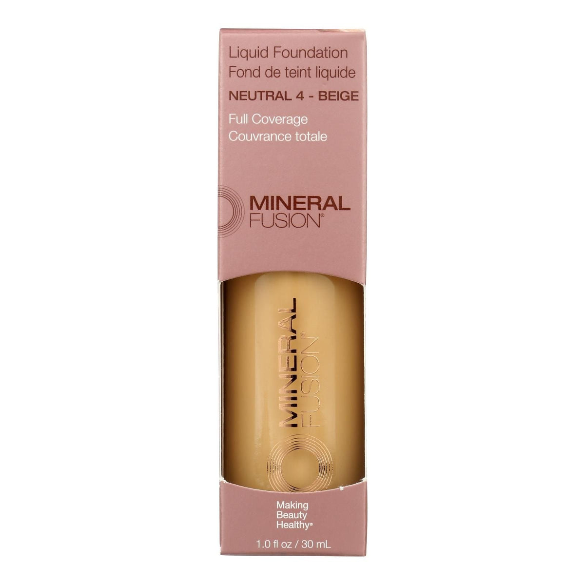 Mineral Fusion - Mkup Liquid Foundtn Ntrl 4 - 1 Each-1 Fz-Mineral Fusion - Mkup Liquid Foundtn Ntrl 4 - 1 Each-1 Fz