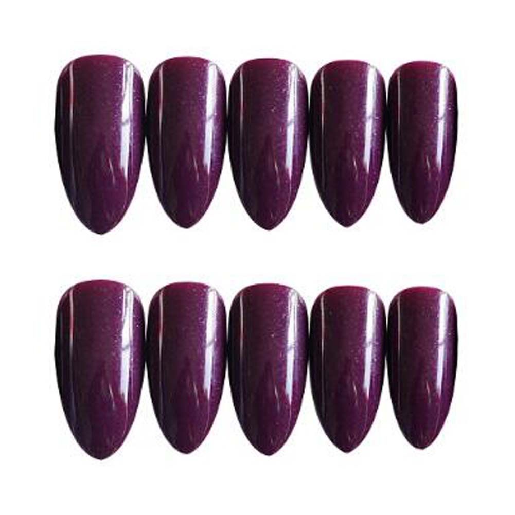 Vintage Dark Purple False Fingernails Artificial False Nails Tips Full Cover Fake Art Nails Fake Nails-Vintage Dark Purple False Fingernails Artificial False Nails Tips Full Cover Fake Art Nails Fake Nails