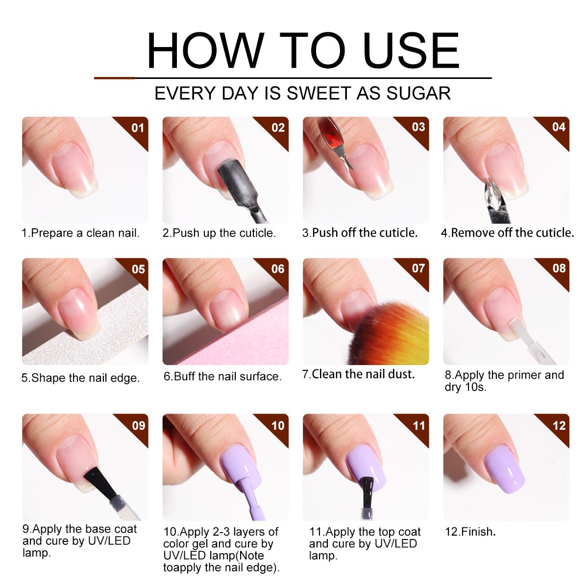 LIMEGIRL Gel Nail Polish Set 6 Color Set with UV Nail Light and Nail Tools, Soaking Nail Set, for Beginners DIY Nail Set-LIMEGIRL Gel Nail Polish Set 6 Color Set with UV Nail Light and Nail Tools, Soaking Nail Set, for Beginners DIY Nail Set