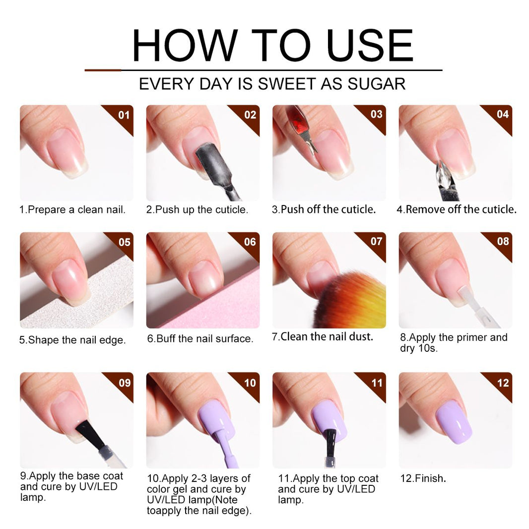 LIMEGIRL Gel Nail Polish Set 6 Color Set with UV Nail Light and Nail Tools, Soaking Nail Set, for Beginners DIY Nail Set-LIMEGIRL Gel Nail Polish Set 6 Color Set with UV Nail Light and Nail Tools, Soaking Nail Set, for Beginners DIY Nail Set