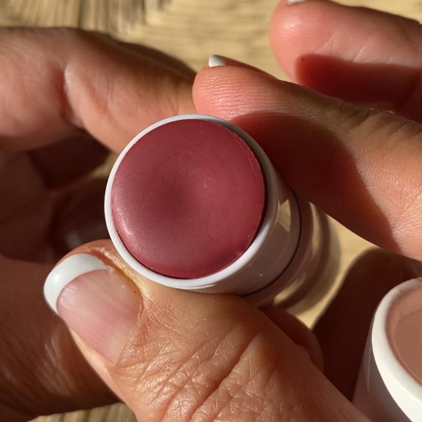 Lip & Cheek Bloom 2 in 1 Natural Lipstick & Blush - Long Lasting Hydrating Multi-Tasking Tinted Balm by BeNat-Lip & Cheek Bloom 2 in 1 Natural Lipstick & Blush - Long Lasting Hydrating Multi-Tasking Tinted Balm by BeNat