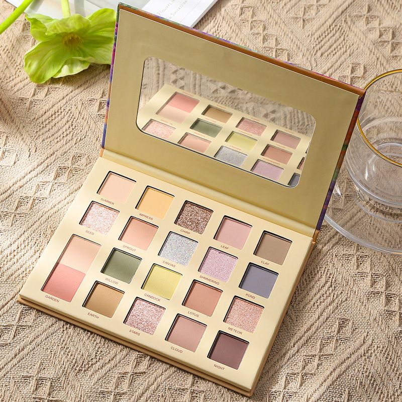 20 Colors Shiny Eyeshadow Palette Matte Rose Color Earth Eye Shadow Polarized Glitter Long Lasting Eye Makeup Cosmetic 2025New-20 Colors Shiny Eyeshadow Palette Matte Rose Color Earth Eye Shadow Polarized Glitter Long Lasting Eye Makeup Cosmetic 2025New
