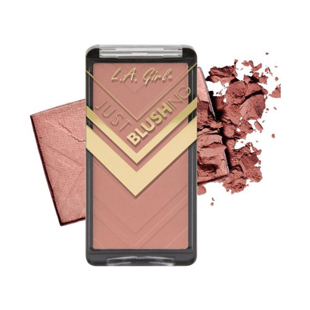 LA GIRL Just Blushing Powder Blush-LA GIRL Just Blushing Powder Blush
