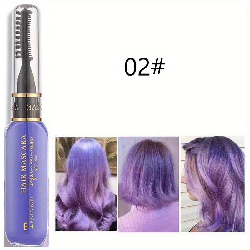 13 colors Disposable Hair Dye Comb - Washable Hair Tint for Party, Birthday, and Cosplay - Easy to Use and Safe-13 colors Disposable Hair Dye Comb - Washable Hair Tint for Party, Birthday, and Cosplay - Easy to Use and Safe