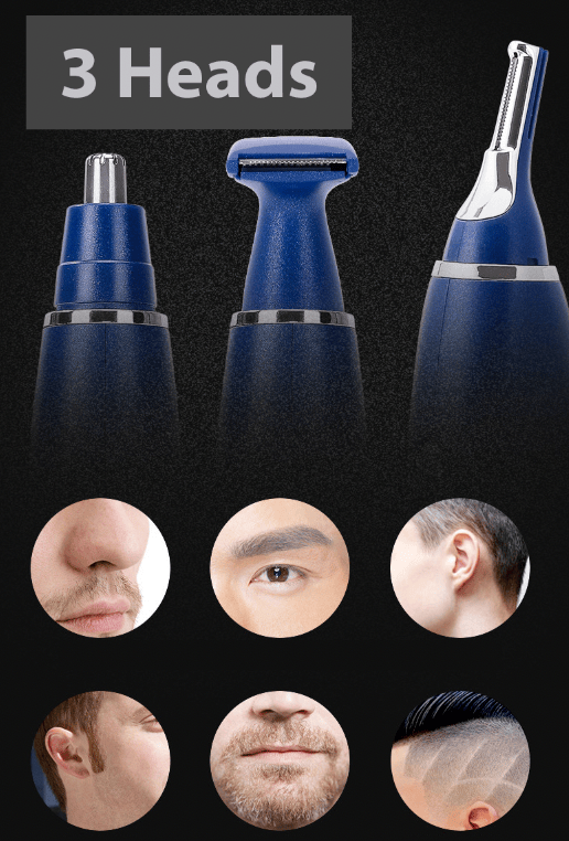 Electric Ear Beard Nose Hair Trimmer Eyebrow Mustache Remover Shaver Clipper New-Electric Ear Beard Nose Hair Trimmer Eyebrow Mustache Remover Shaver Clipper New