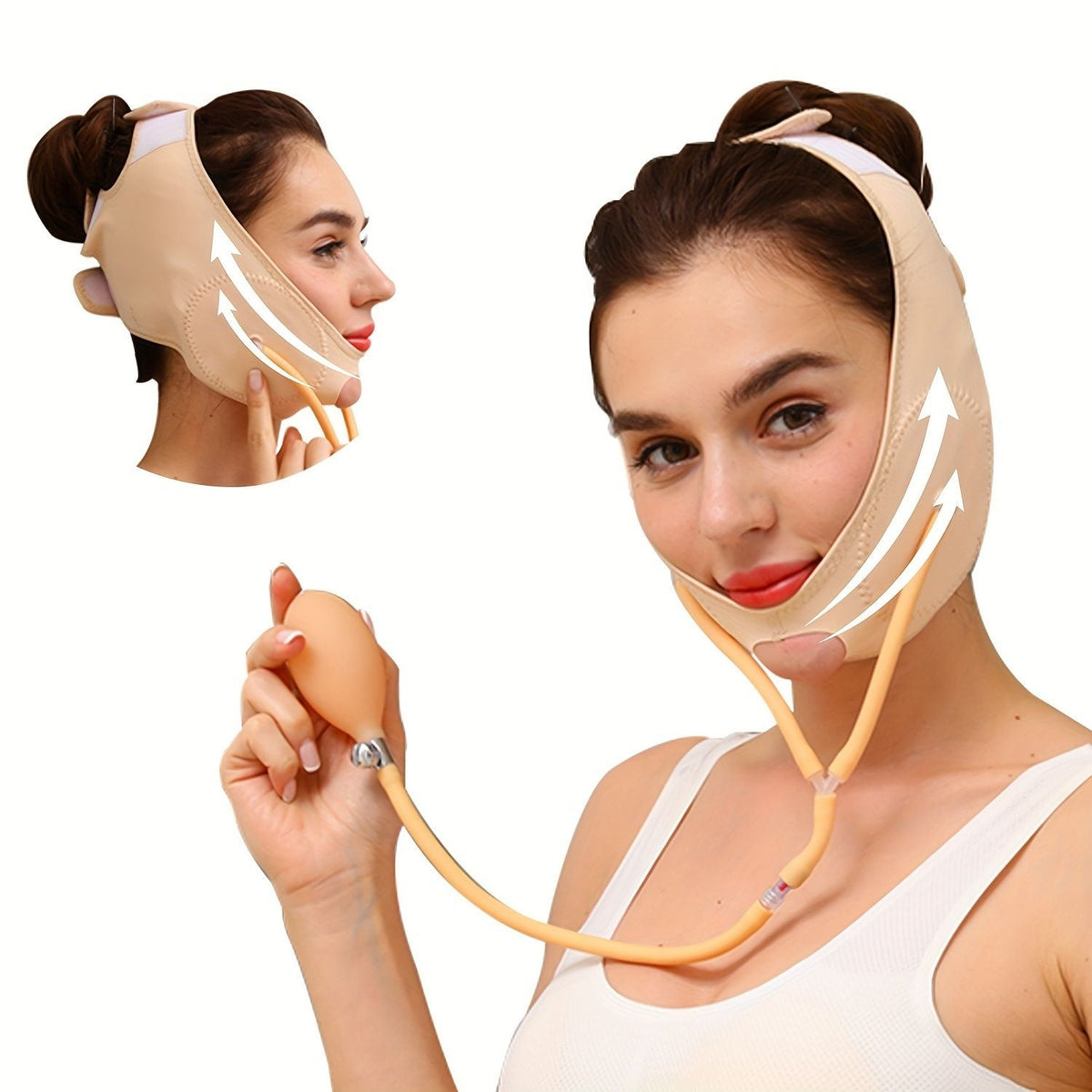 Rejuvenate Your Skin Instantly with the Adjustable V Line Face Mask - Face Lifting Strap, Double Chin Reducer, and Face Lifting Belt!-Rejuvenate Your Skin Instantly with the Adjustable V Line Face Mask - Face Lifting Strap, Double Chin Reducer, and Face Lifting Belt!