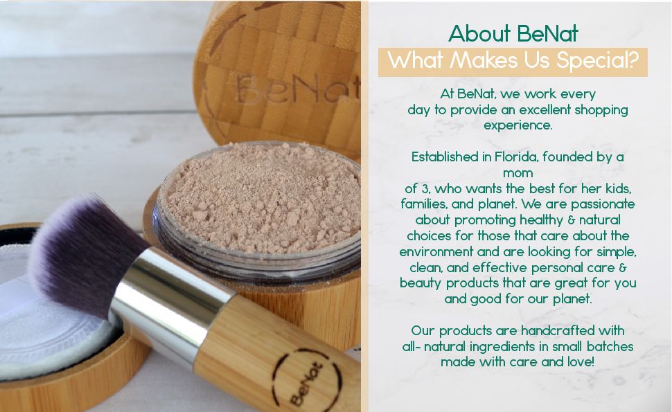 Premium BeNat Translucent Loose Setting Powder Kit with Eco-Friendly Bamboo Case, Ultra-Fine Matte Finish Finishing Powder, Includes 0.4oz Refill and Kabuki Brush, Cruelty-Free and Vegan Face Makeup-Premium BeNat Translucent Loose Setting Powder Kit with Eco-Friendly Bamboo Case, Ultra-Fine Matte Finish Finishing Powder, Includes 0.4oz Refill and Kabuki Brush, Cruelty-Free and Vegan Face Makeup