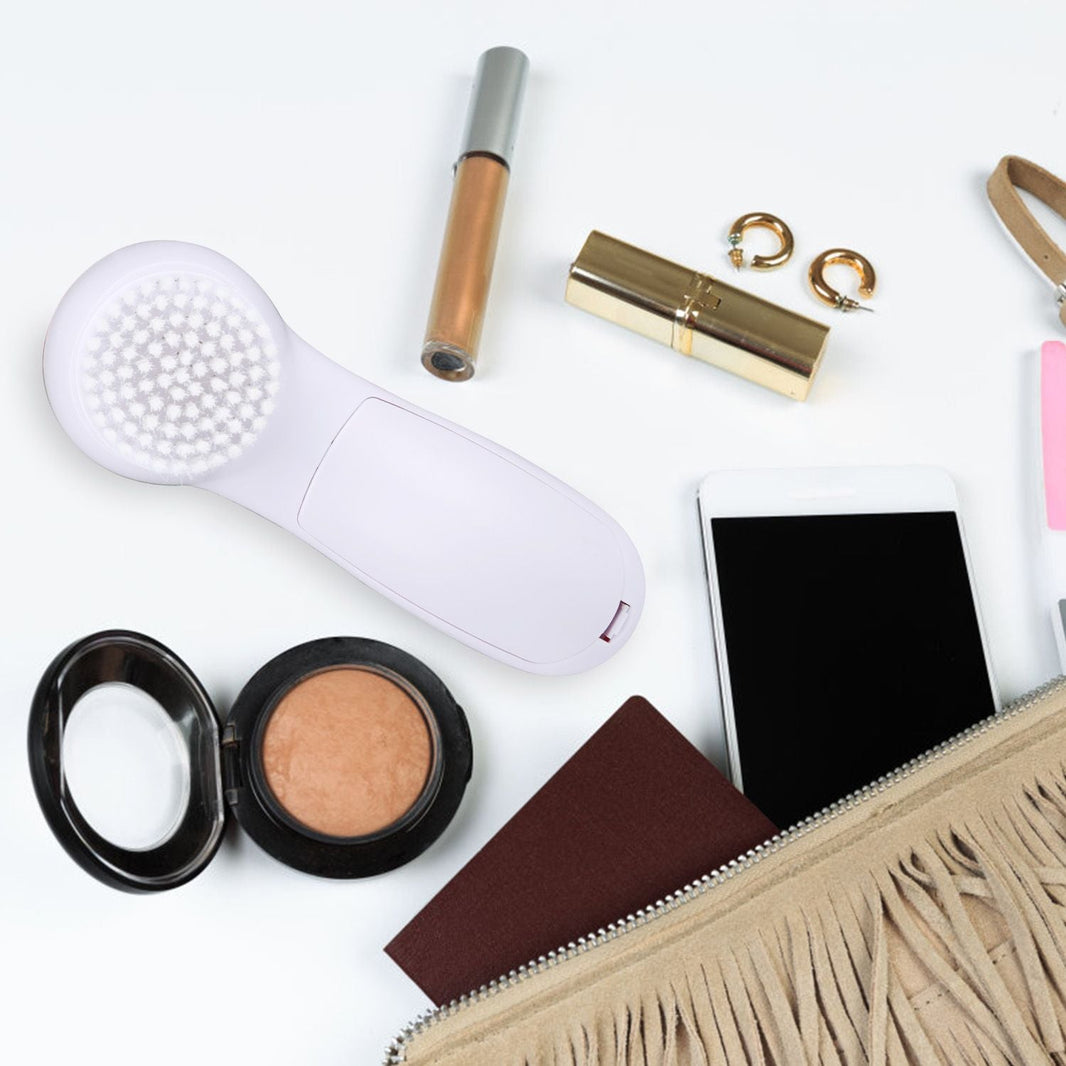Facial Cleansing Brush Waterproof Face Spin Cleaning Brush with 5 Brush Heads-Facial Cleansing Brush Waterproof Face Spin Cleaning Brush with 5 Brush Heads