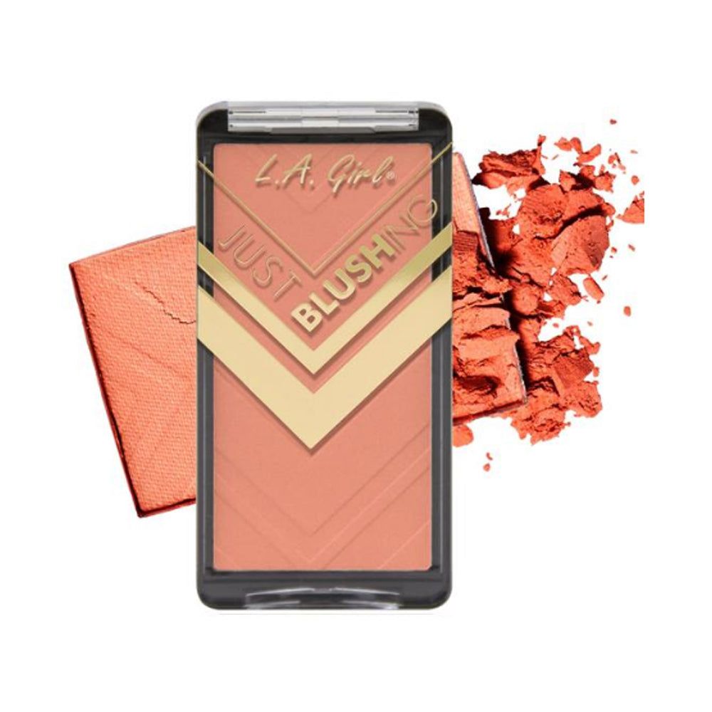 LA GIRL Just Blushing Powder Blush-LA GIRL Just Blushing Powder Blush