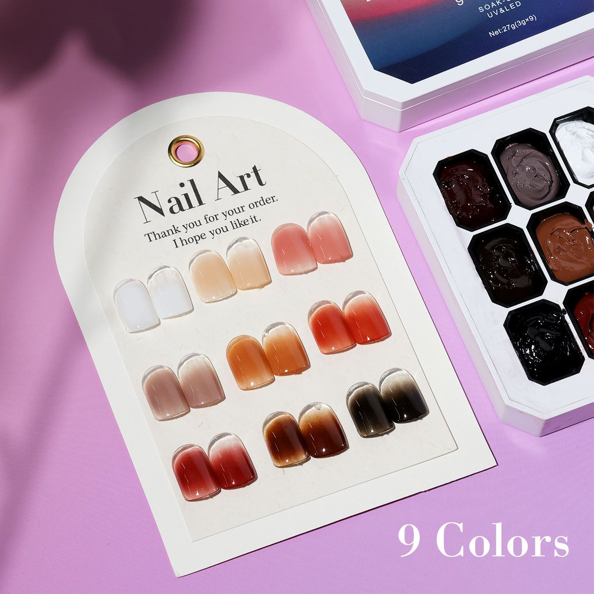 Limegirl Gradient Painting Gel, 9 Bright Colors Ombre GelNail Polish for Pigment Pat Nails Nails French ManicureSoak Off UV Set-Limegirl Gradient Painting Gel, 9 Bright Colors Ombre GelNail Polish for Pigment Pat Nails Nails French ManicureSoak Off UV Set