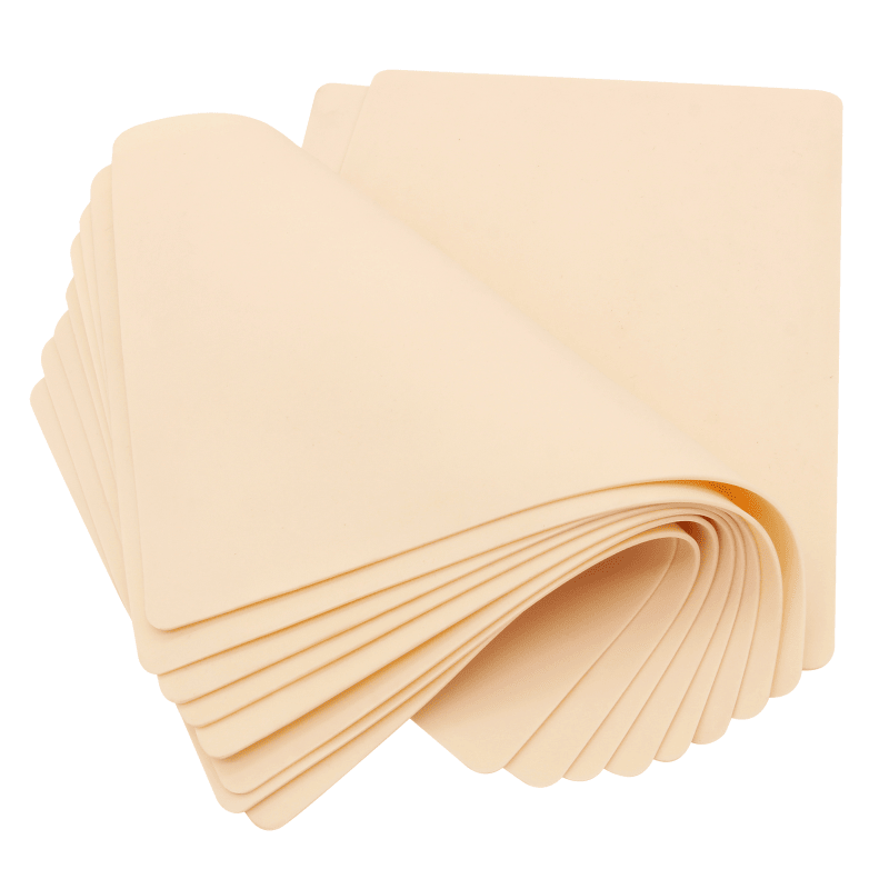 5pcs Soft Silicone Pads for Tattoo and Microblading Practice - Double Permanent Makeup Fake Tattoo Beginner Practice Accessories-5pcs Soft Silicone Pads for Tattoo and Microblading Practice - Double Permanent Makeup Fake Tattoo Beginner Practice Accessories