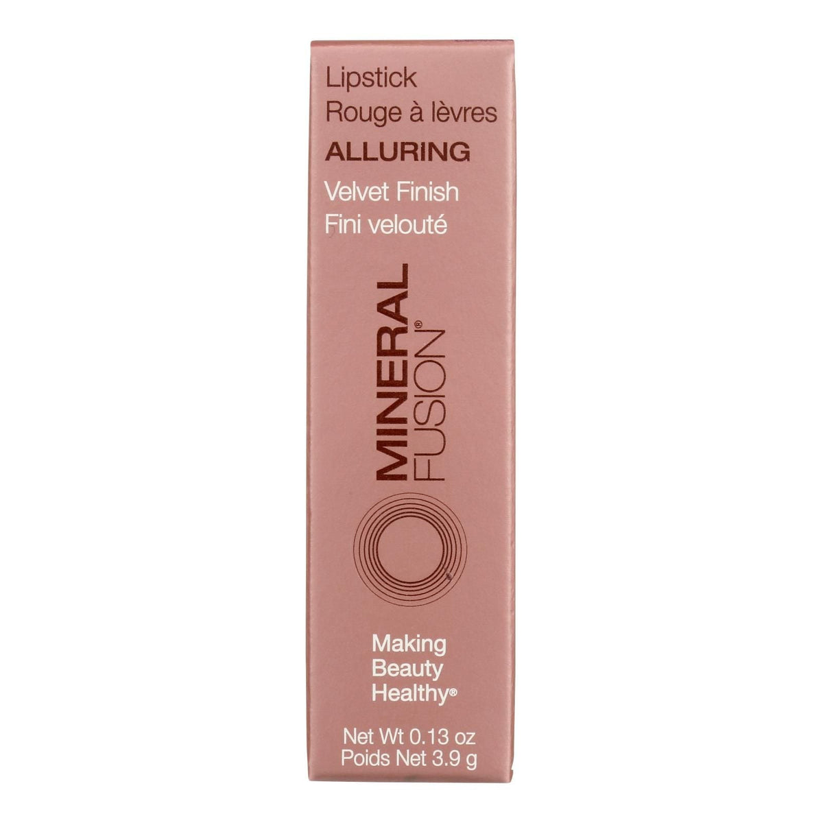 Mineral Fusion - Mkup Lipstick Alluring - 1 Each-.137 Oz-Mineral Fusion - Mkup Lipstick Alluring - 1 Each-.137 Oz