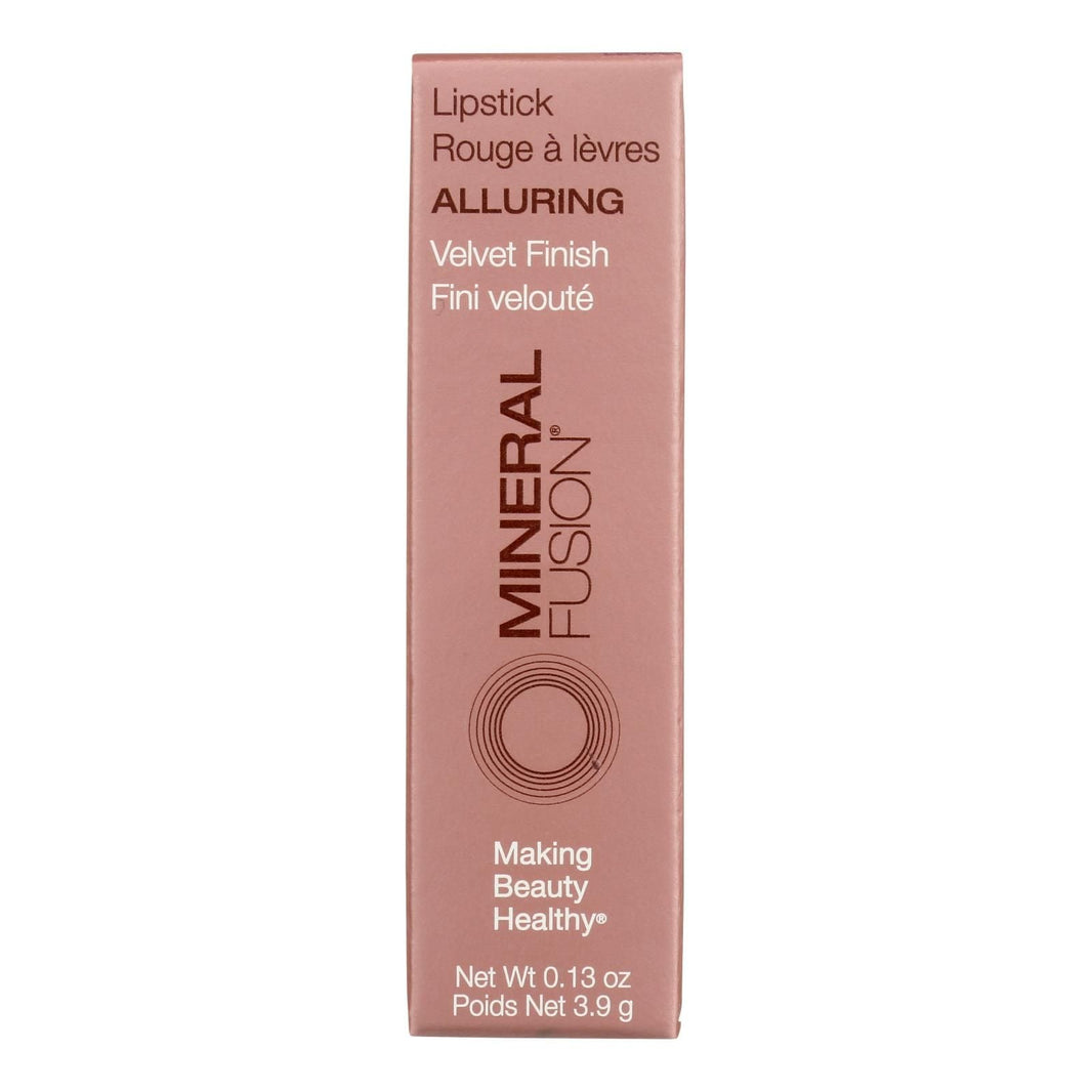 Mineral Fusion - Mkup Lipstick Alluring - 1 Each-.137 Oz-Mineral Fusion - Mkup Lipstick Alluring - 1 Each-.137 Oz