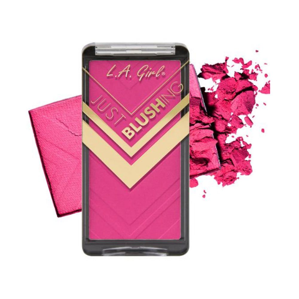 LA GIRL Just Blushing Powder Blush-LA GIRL Just Blushing Powder Blush