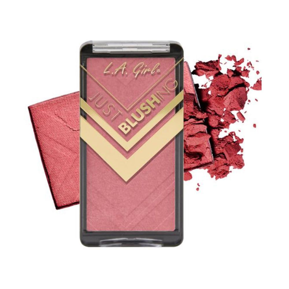 LA GIRL Just Blushing Powder Blush-LA GIRL Just Blushing Powder Blush