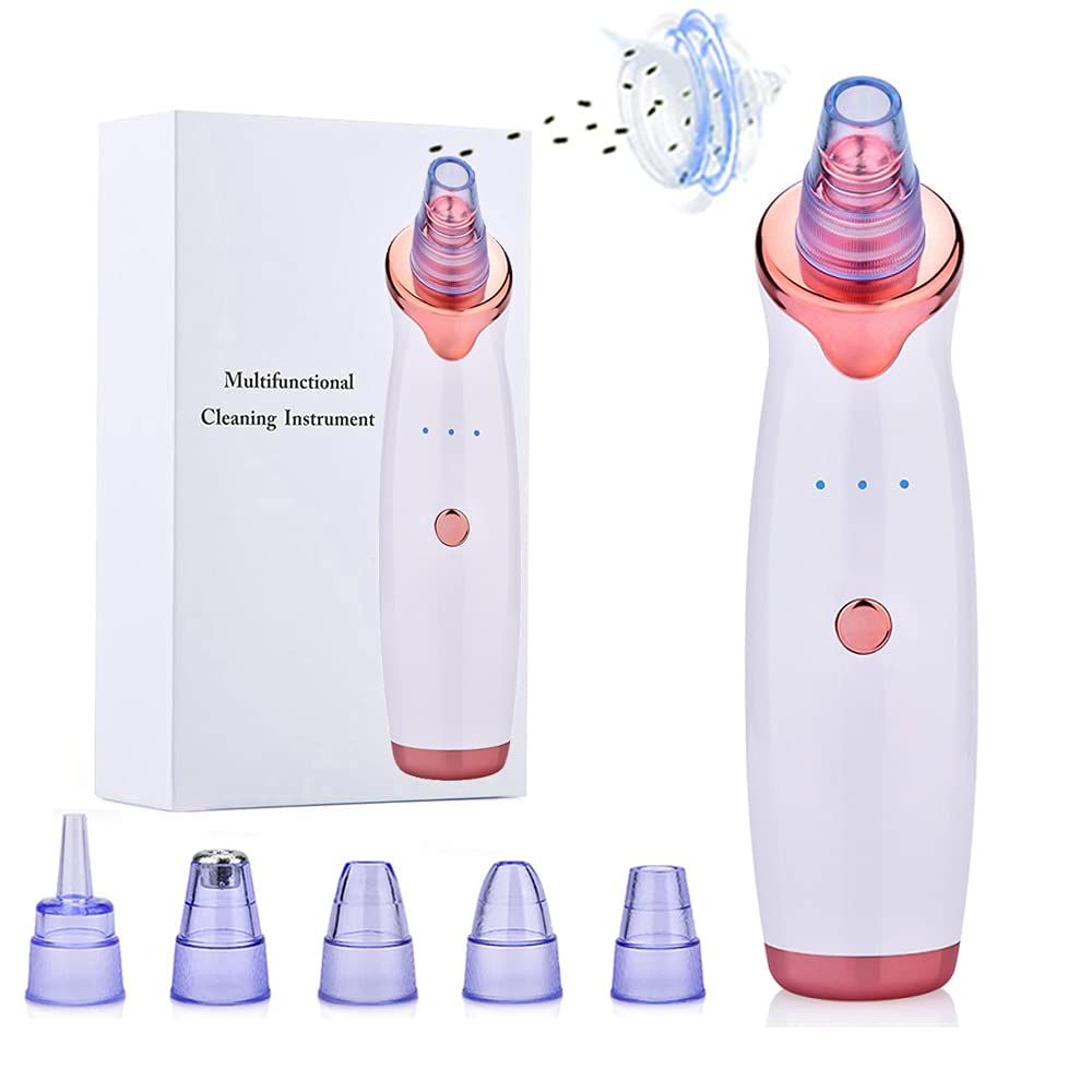 Rejuvenate Your Skin - Blackhead Remover Vacuum - Facial Pore Vacuum Extractor Electric Pore Cleaner-Rejuvenate Your Skin - Blackhead Remover Vacuum - Facial Pore Vacuum Extractor Electric Pore Cleaner