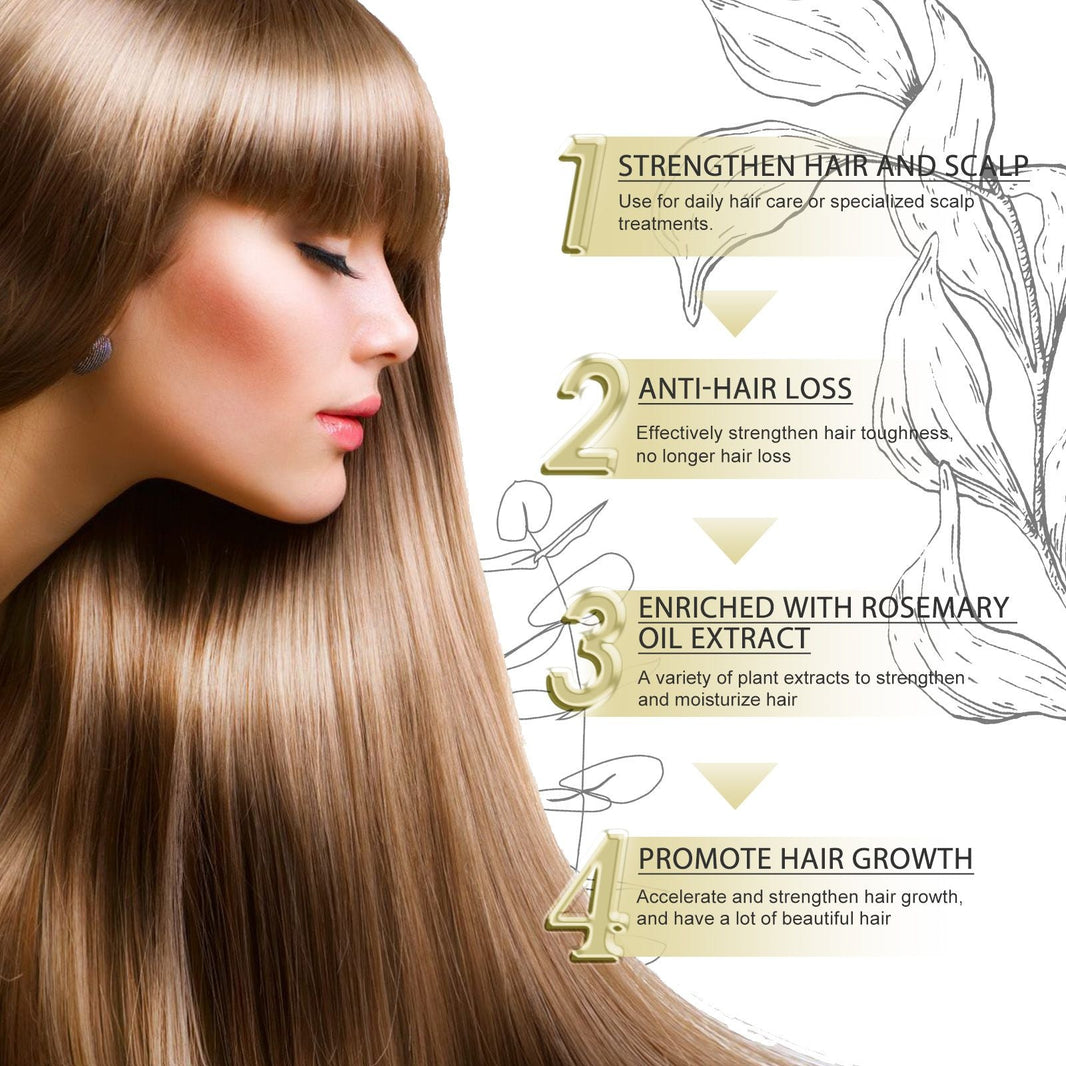 EELHOE Rosemary Essential Oil For Hair Care, Gentle And Nourishing Hair Care Oil-EELHOE Rosemary Essential Oil For Hair Care, Gentle And Nourishing Hair Care Oil