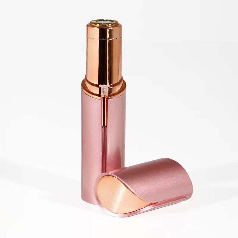 Facial Hair Remover for Women - Painless Portable Lipstick Shaver with LED Light & Stainless Steel Blades, Rechargeable USB Epilator for Lip, Chin, Cheek & Peach Fuzz-Facial Hair Remover for Women - Painless Portable Lipstick Shaver with LED Light & Stainless Steel Blades, Rechargeable USB Epilator for Lip, Chin, Cheek & Peach Fuzz