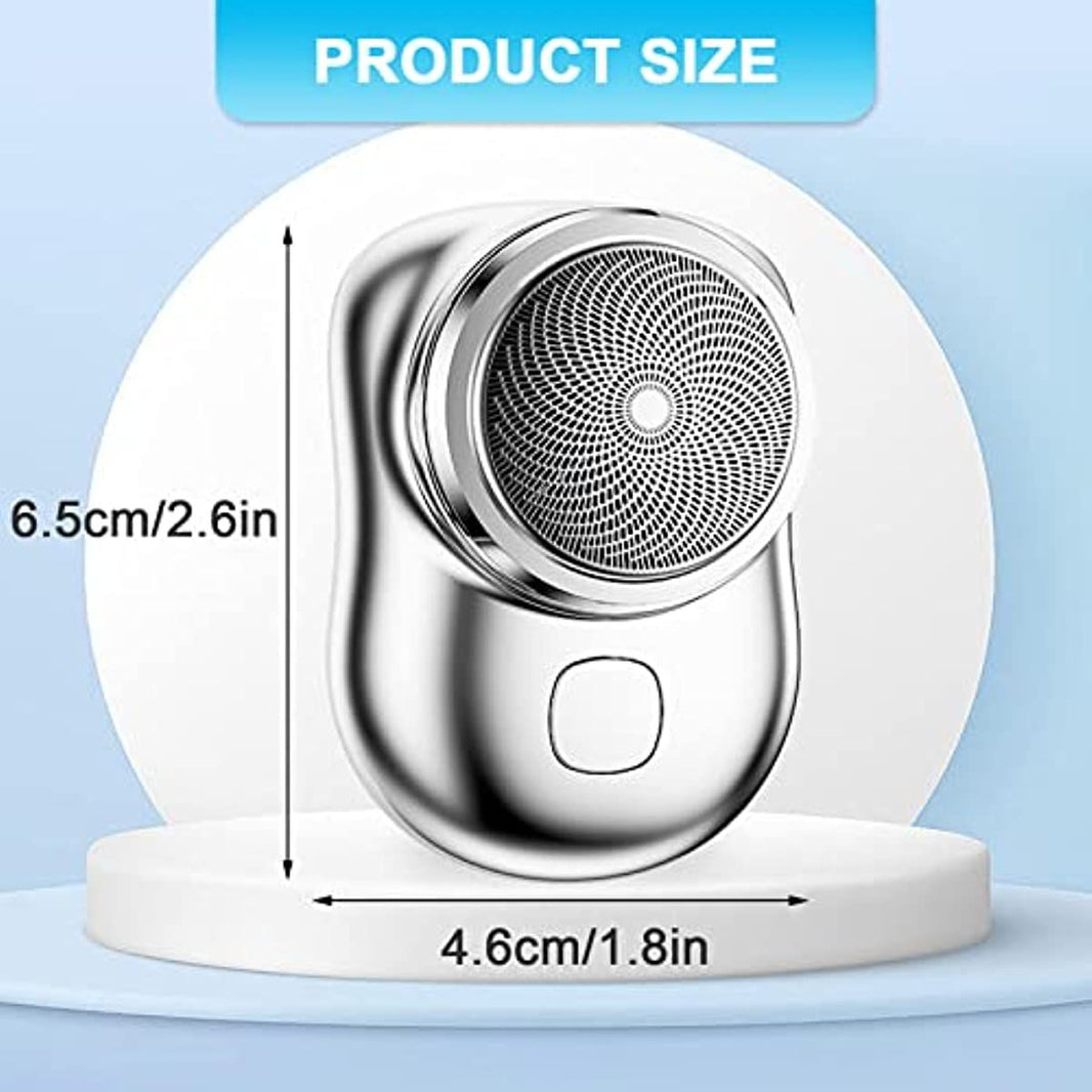 Electric Razor for Men; Mini-Shave Portable Electric Shaver; Pocket Size Portable Shaver -Wet and Dry Mens Razor USB Rechargeable Shaver Charging Easy One-Button Use for Home; Car; Travel (A-Black)-Electric Razor for Men; Mini-Shave Portable Electric Shaver; Pocket Size Portable Shaver -Wet and Dry Mens Razor USB Rechargeable Shaver Charging Easy One-Button Use for Home; Car; Travel (A-Black)