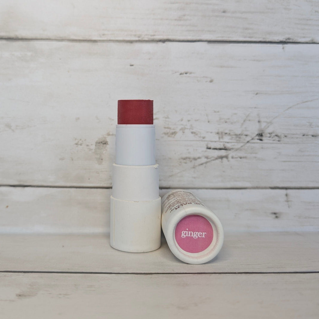 Lip & Cheek Bloom 2 in 1 Natural Lipstick & Blush - Long Lasting Hydrating Multi-Tasking Tinted Balm by BeNat-Lip & Cheek Bloom 2 in 1 Natural Lipstick & Blush - Long Lasting Hydrating Multi-Tasking Tinted Balm by BeNat