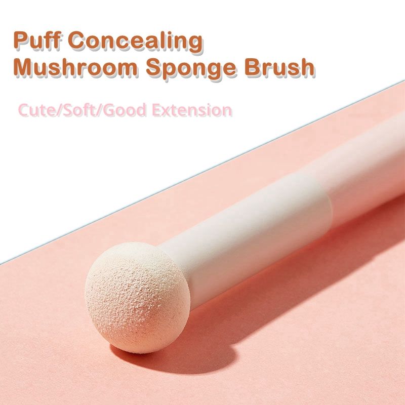 Nice Concealing Puff Mushroom Sponge Makeup Brush for Concealer Foundation Extension Beauty Cute Tool Women Salon Necessaries-Nice Concealing Puff Mushroom Sponge Makeup Brush for Concealer Foundation Extension Beauty Cute Tool Women Salon Necessaries