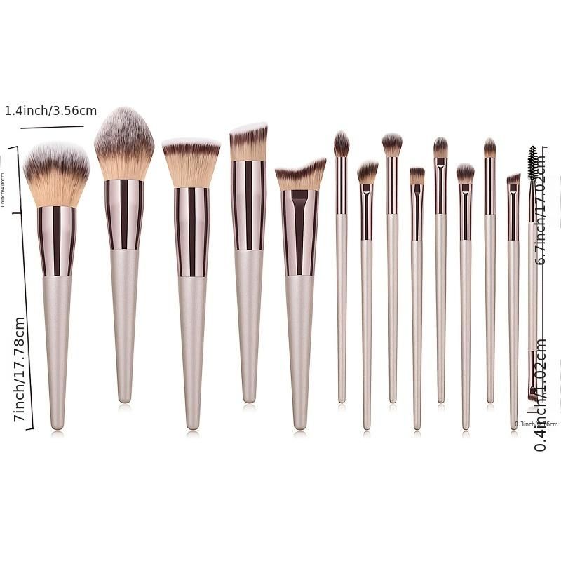 10pcs High Quality Professional Makeup Brushes Set Eyeshadow Brown Foundation Powder Cosmetic-10pcs High Quality Professional Makeup Brushes Set Eyeshadow Brown Foundation Powder Cosmetic