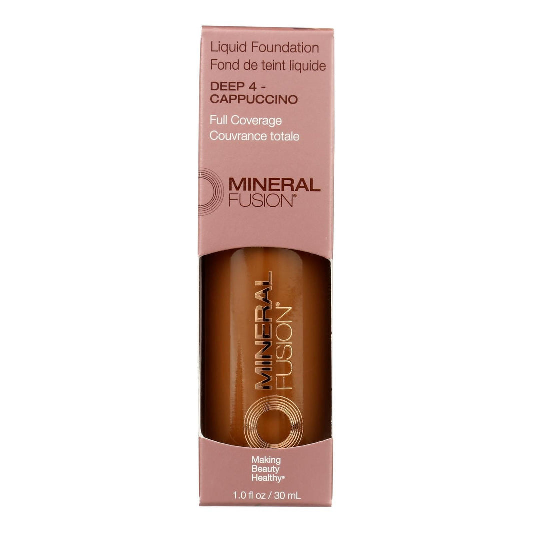 Mineral Fusion - Mkup Liquid Foundation Deep4 - 1 Each-1 Fz-Mineral Fusion - Mkup Liquid Foundation Deep4 - 1 Each-1 Fz
