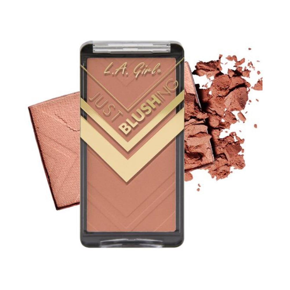 LA GIRL Just Blushing Powder Blush-LA GIRL Just Blushing Powder Blush