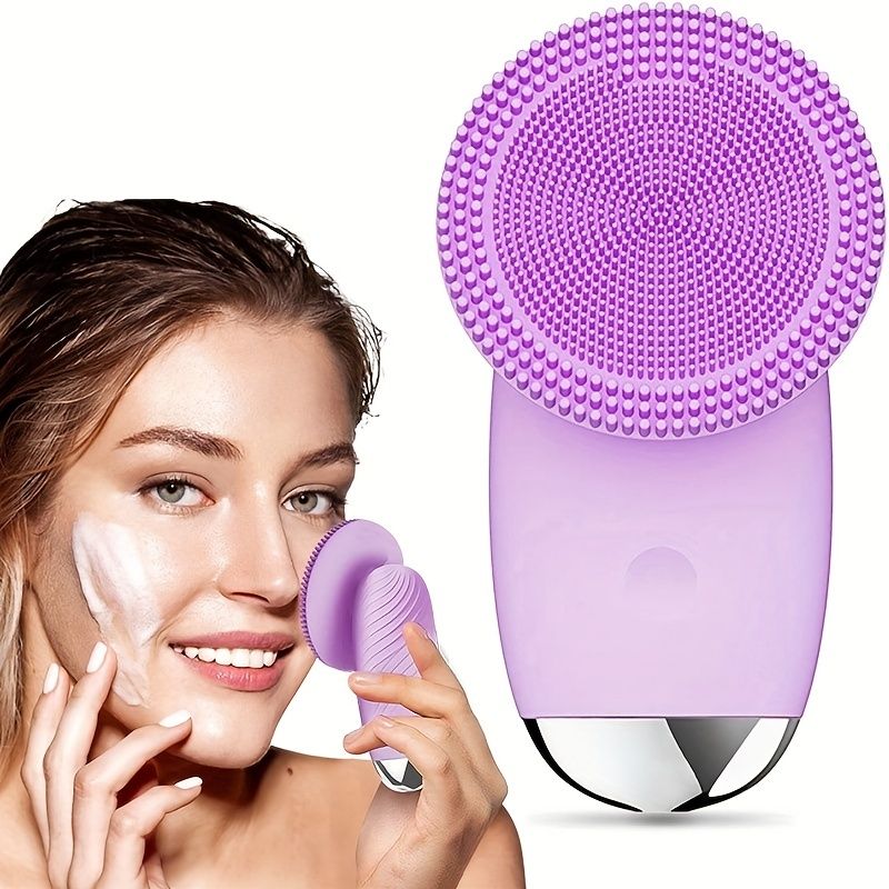CONESN Electric Facial Cleansing Brush,Silicone Facial Cleansing Brush, Electric Silicone Face Brush, Sonic Facial Cleansing Brush For Makeup Remover-CONESN Electric Facial Cleansing Brush,Silicone Facial Cleansing Brush, Electric Silicone Face Brush, Sonic Facial Cleansing Brush For Makeup Remover