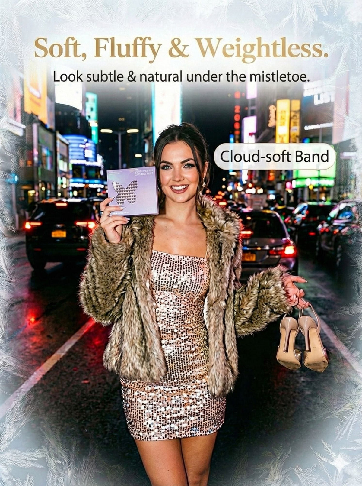 AYCUE Holiday Glam Christmas Special Edition High-Quality Eyelash Suit Subtle Natural Soft Finish Clean Band DIY Fluffy Lash Extension for Festive Looks-AYCUE Holiday Glam Christmas Special Edition High-Quality Eyelash Suit Subtle Natural Soft Finish Clean Band DIY Fluffy Lash Extension for Festive Looks