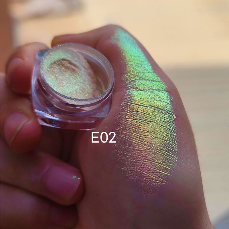 MultiChrome Shifting Pigments Chameleon Eyeshadow Duochrome Chameleon Eyeshadow Infinite Chrome Shining Eyeshadow Net 0.2g-MultiChrome Shifting Pigments Chameleon Eyeshadow Duochrome Chameleon Eyeshadow Infinite Chrome Shining Eyeshadow Net 0.2g