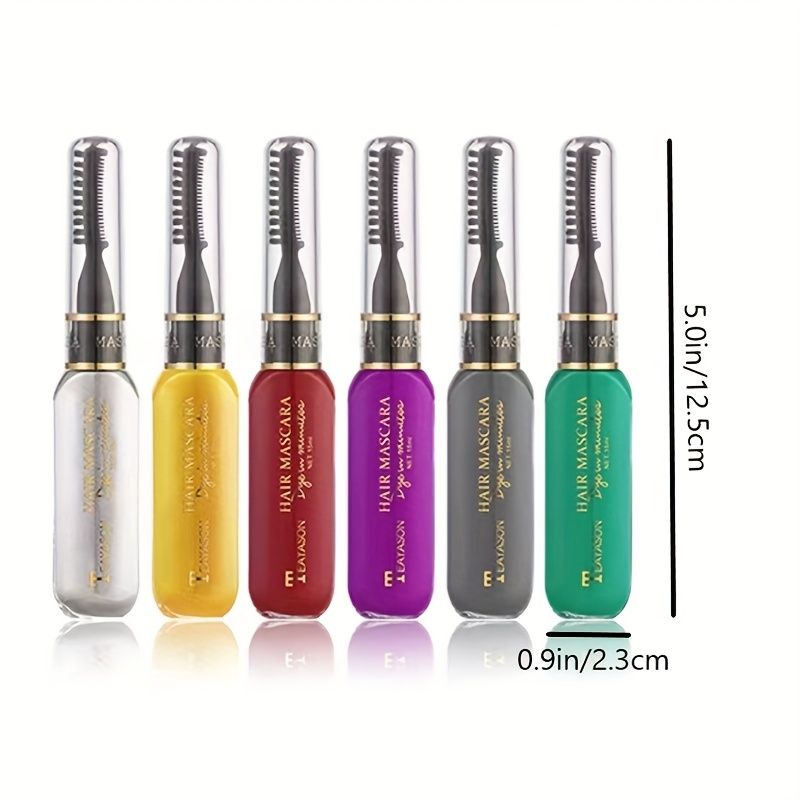 13 colors Disposable Hair Dye Comb - Washable Hair Tint for Party, Birthday, and Cosplay - Easy to Use and Safe-13 colors Disposable Hair Dye Comb - Washable Hair Tint for Party, Birthday, and Cosplay - Easy to Use and Safe