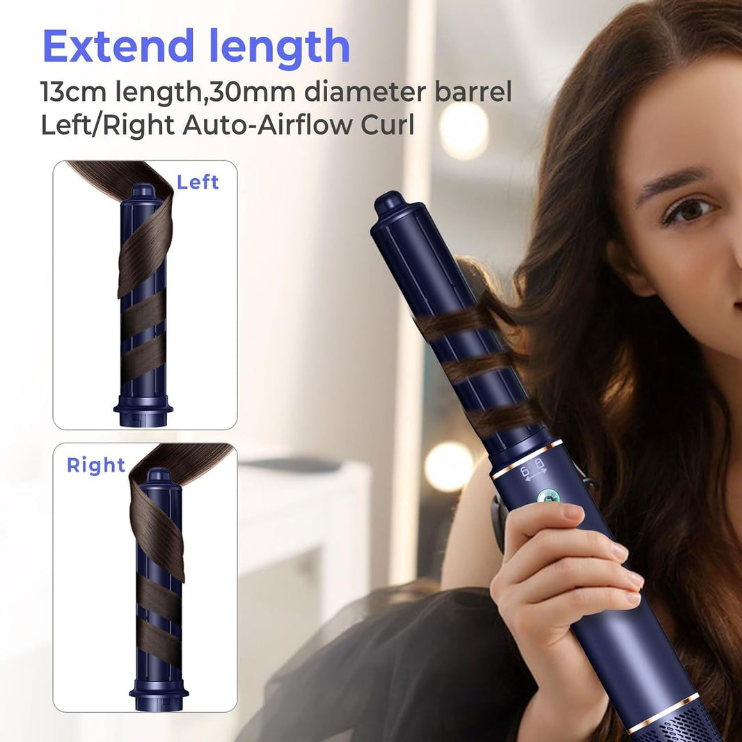 Professional Hair Dryer Brush 110000RPM High Speed Hair Dryer 5 In 1 Hair Styler Hot Air Brush Negative Ions Blow Dryer Brush Automatic Curling Iron Air Curler-Professional Hair Dryer Brush 110000RPM High Speed Hair Dryer 5 In 1 Hair Styler Hot Air Brush Negative Ions Blow Dryer Brush Automatic Curling Iron Air Curler