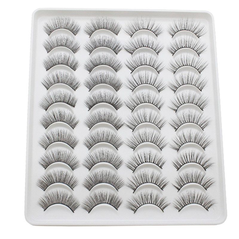 20 Pairs Mink Lashes Natural False Eyelashes Dramatic Volume Fake Lashes Soft Thick Long Eyelashes Wispy Makeup Extension 2022-20 Pairs Mink Lashes Natural False Eyelashes Dramatic Volume Fake Lashes Soft Thick Long Eyelashes Wispy Makeup Extension 2022