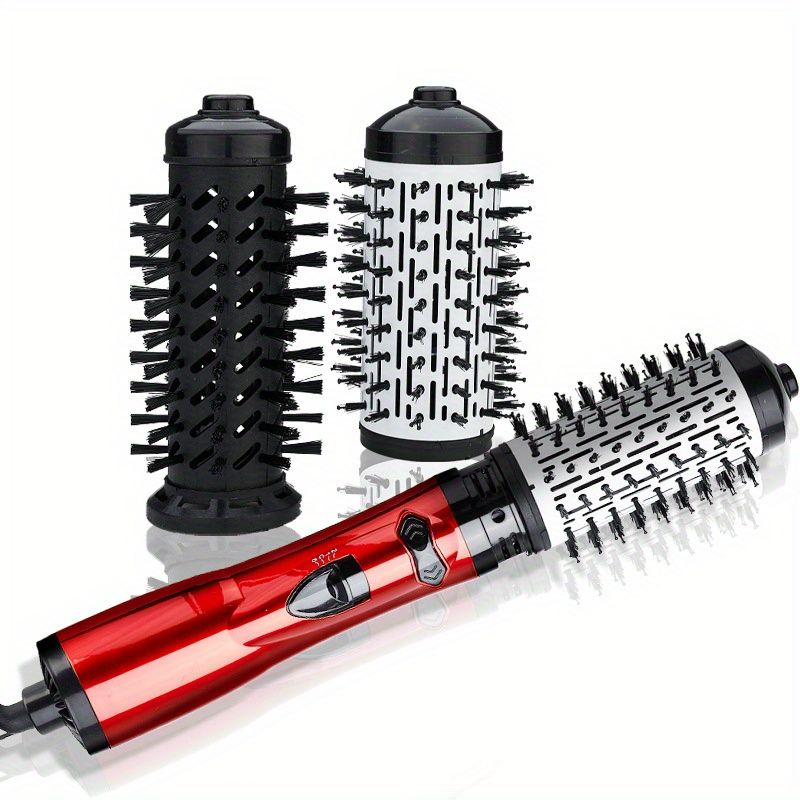 2-in-1 Electric Rotating Curling Comb and Hair Dryer for Salon-Quality Styling at Home-2-in-1 Electric Rotating Curling Comb and Hair Dryer for Salon-Quality Styling at Home