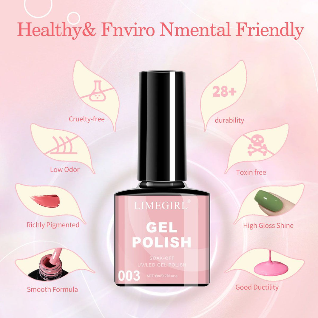 LIMEGIRL Gel Nail Polish Set 6 Color Set with UV Nail Light and Nail Tools, Soaking Nail Set, for Beginners DIY Nail Set-LIMEGIRL Gel Nail Polish Set 6 Color Set with UV Nail Light and Nail Tools, Soaking Nail Set, for Beginners DIY Nail Set