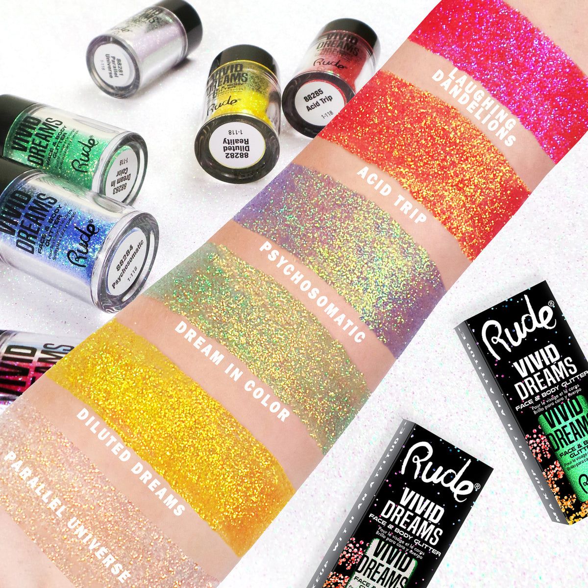 Vivid Dreams Face & Body Glitter-Vivid Dreams Face & Body Glitter