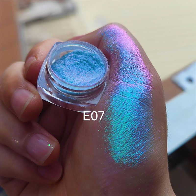 MultiChrome Shifting Pigments Chameleon Eyeshadow Duochrome Chameleon Eyeshadow Infinite Chrome Shining Eyeshadow Net 0.2g-MultiChrome Shifting Pigments Chameleon Eyeshadow Duochrome Chameleon Eyeshadow Infinite Chrome Shining Eyeshadow Net 0.2g