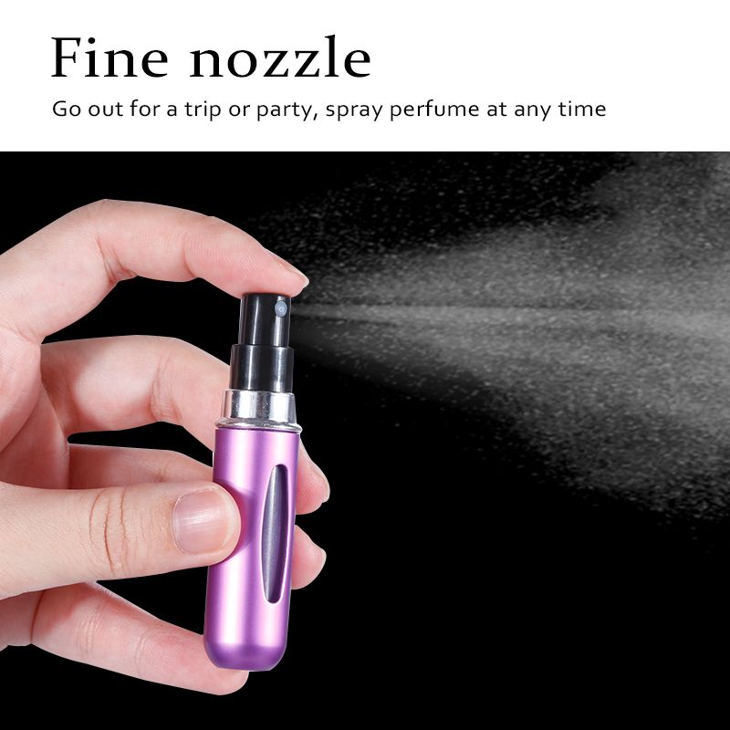 Refillable Mini Perfume Bottle Portable Cosmetic Bottle Spray Bottle Atomizer Spray Container Travel Refillable Bottles 5ml 8ml-Refillable Mini Perfume Bottle Portable Cosmetic Bottle Spray Bottle Atomizer Spray Container Travel Refillable Bottles 5ml 8ml
