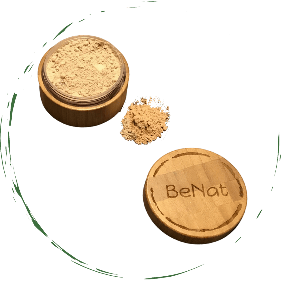 All-Natural Translucent Loose Face Powder - Oil-Absorbing Mattifying Setting Makeup with Reusable Bamboo Case & Eco-Friendly Refill - Sheer Warm Tint Finishing Powder for All Skin Types-All-Natural Translucent Loose Face Powder - Oil-Absorbing Mattifying Setting Makeup with Reusable Bamboo Case & Eco-Friendly Refill - Sheer Warm Tint Finishing Powder for All Skin Types