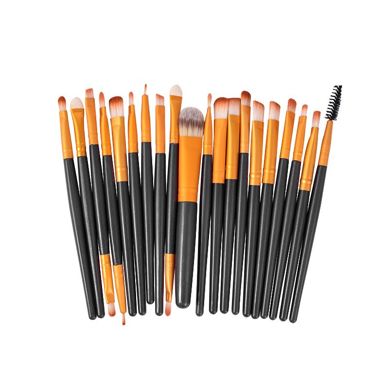 20pcs Makeup Brushes Tool Set Cosmetic Powder Eye Shadow Foundation Blush Blending Beauty Make Up Brush-20pcs Makeup Brushes Tool Set Cosmetic Powder Eye Shadow Foundation Blush Blending Beauty Make Up Brush