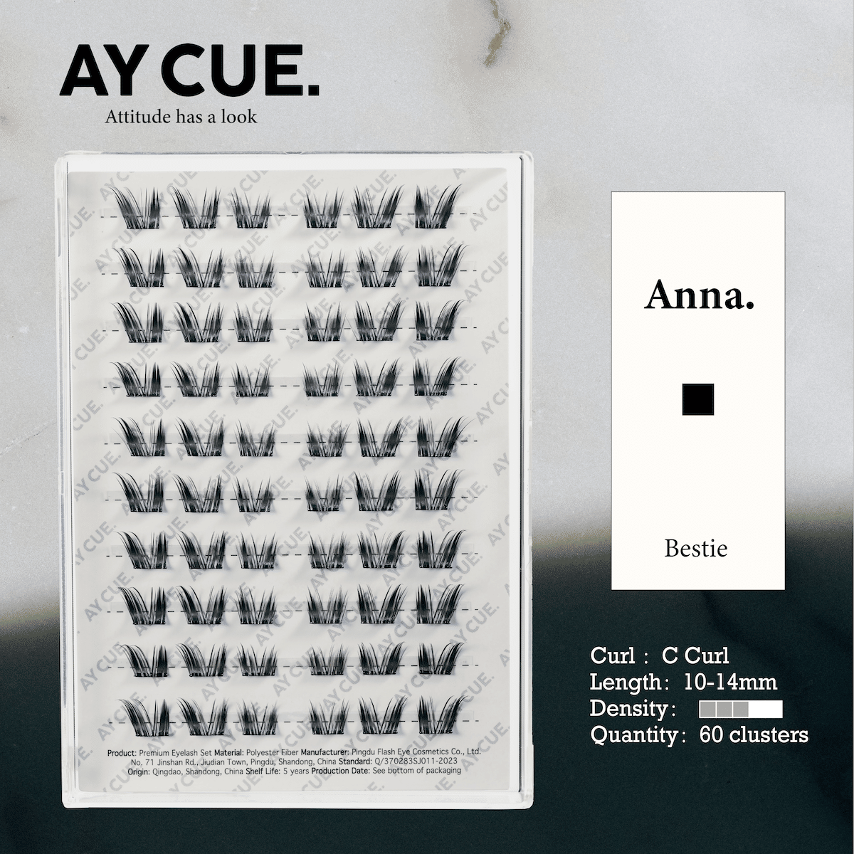 AYCUE #ANNA# Self-adhesive Lash Clusters C Curl 10-14mm 60 Clusters Glue-free Eyelashes Extensions for Natural Look Easy Application Lightweight & Reusable Cosmetic-AYCUE #ANNA# Self-adhesive Lash Clusters C Curl 10-14mm 60 Clusters Glue-free Eyelashes Extensions for Natural Look Easy Application Lightweight & Reusable Cosmetic