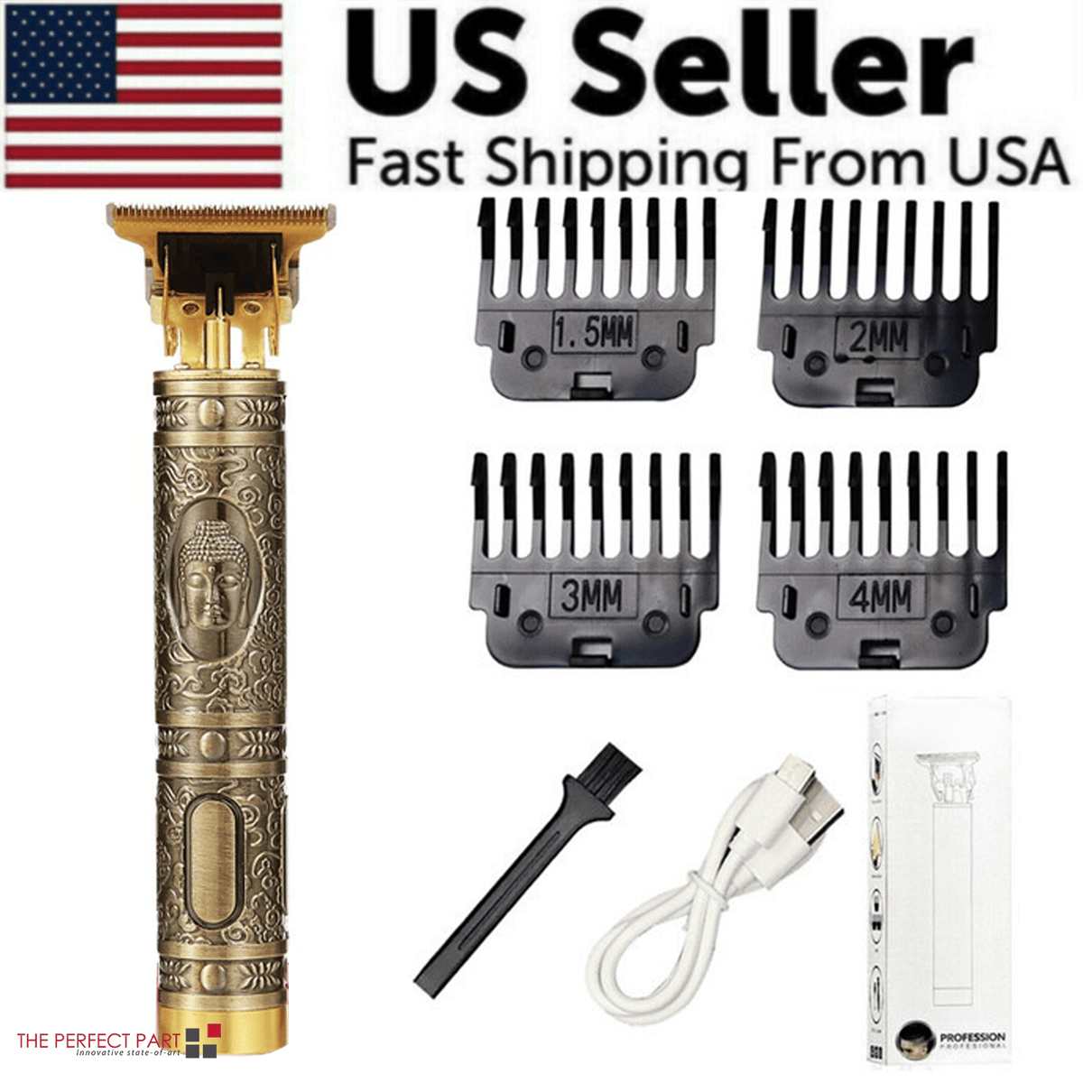 Professional Hair Clippers Trimmer Cutting Beard Cordless Barber Shaving Machine-Professional Hair Clippers Trimmer Cutting Beard Cordless Barber Shaving Machine