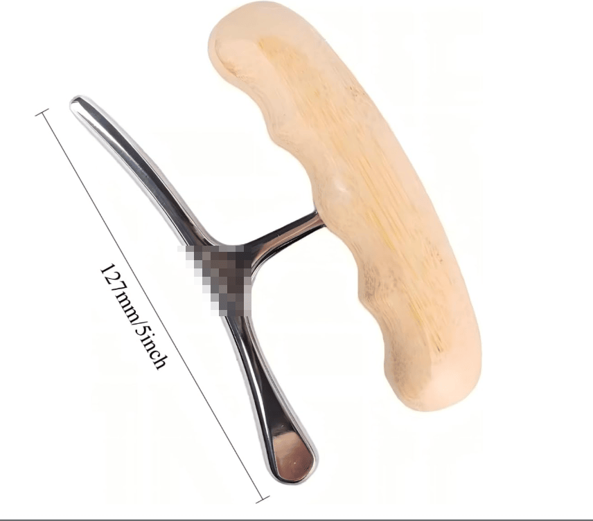 Gua Sha Scraping Tool Soft Tissue Massage Tool with Natural Wooden Handle for Muscle Relaxation Wholesale Myofascial Release and Post-Workout Recovery Suitable for Back Neck Shoulders and Legs-Gua Sha Scraping Tool Soft Tissue Massage Tool with Natural Wooden Handle for Muscle Relaxation Wholesale Myofascial Release and Post-Workout Recovery Suitable for Back Neck Shoulders and Legs