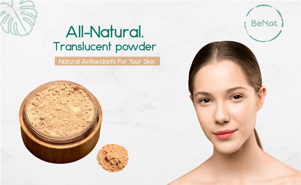 Premium BeNat Translucent Loose Setting Powder Kit with Eco-Friendly Bamboo Case, Ultra-Fine Matte Finish Finishing Powder, Includes 0.4oz Refill and Kabuki Brush, Cruelty-Free and Vegan Face Makeup-Premium BeNat Translucent Loose Setting Powder Kit with Eco-Friendly Bamboo Case, Ultra-Fine Matte Finish Finishing Powder, Includes 0.4oz Refill and Kabuki Brush, Cruelty-Free and Vegan Face Makeup