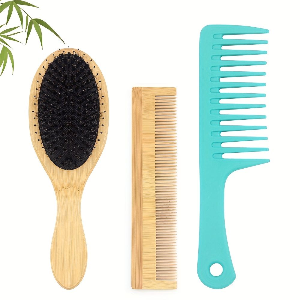 Hairdressing Comb Portable Detangling Hair Brush Fine Tooth Comb Wide Tooth Comb For Barber Salon Home Use-Hairdressing Comb Portable Detangling Hair Brush Fine Tooth Comb Wide Tooth Comb For Barber Salon Home Use