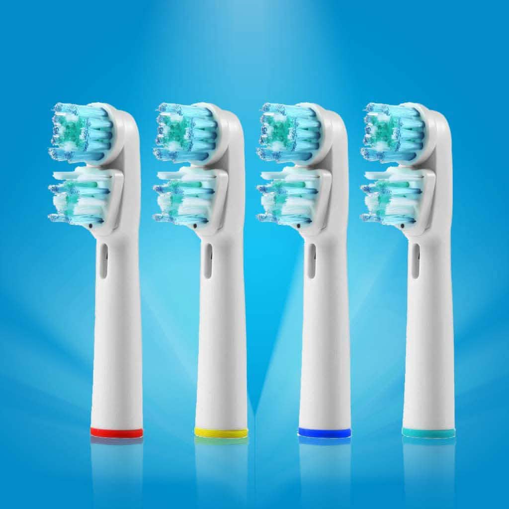 Dual Clean Replacement Electric Toothbrush Head-Dual Clean Replacement Electric Toothbrush Head