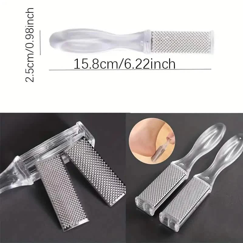Dual-Sided Foot File - Callus Remover & Pedicure Tool for Smooth, Soft Feet, Toenail, Skin Care-Dual-Sided Foot File - Callus Remover & Pedicure Tool for Smooth, Soft Feet, Toenail, Skin Care